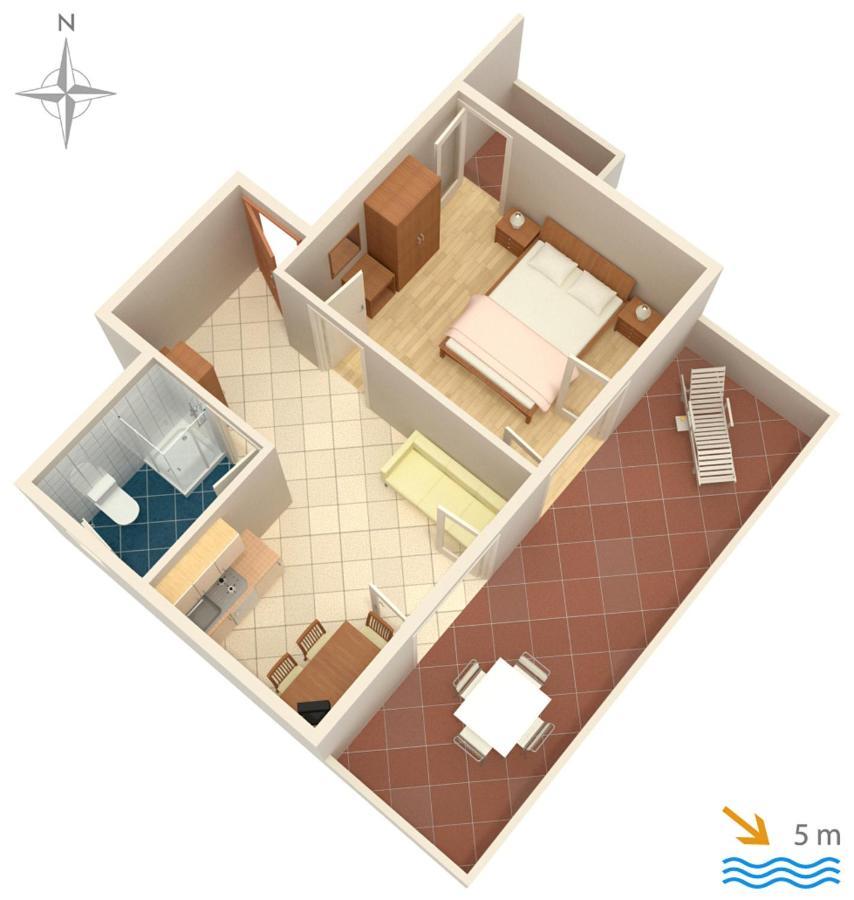 Apartment Mandre 4093B Luaran gambar